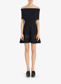 Robe patineuse Vienne - Noir Alaïa