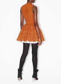 Fluid skater dress - Dragée pink