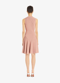 Robe courte sculptante - Nude Rose