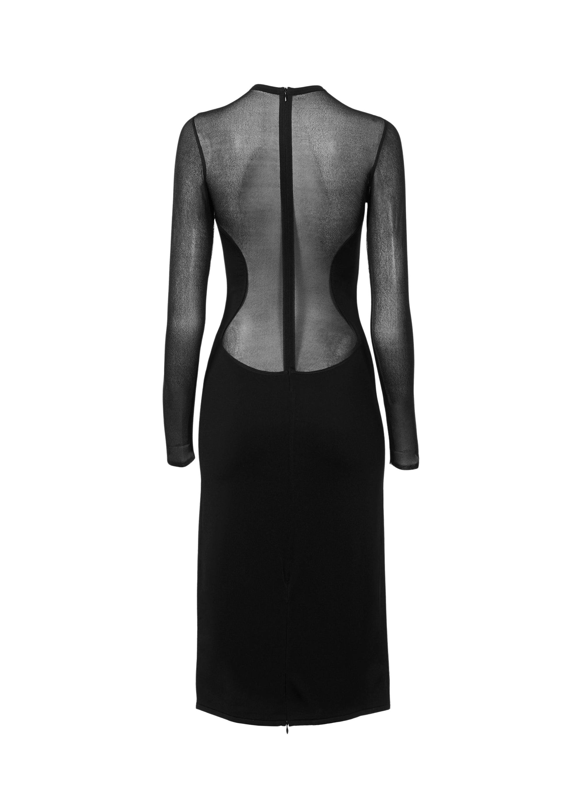 Sheer dress - Black Alaïa