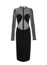 Sheer dress - Black Alaïa