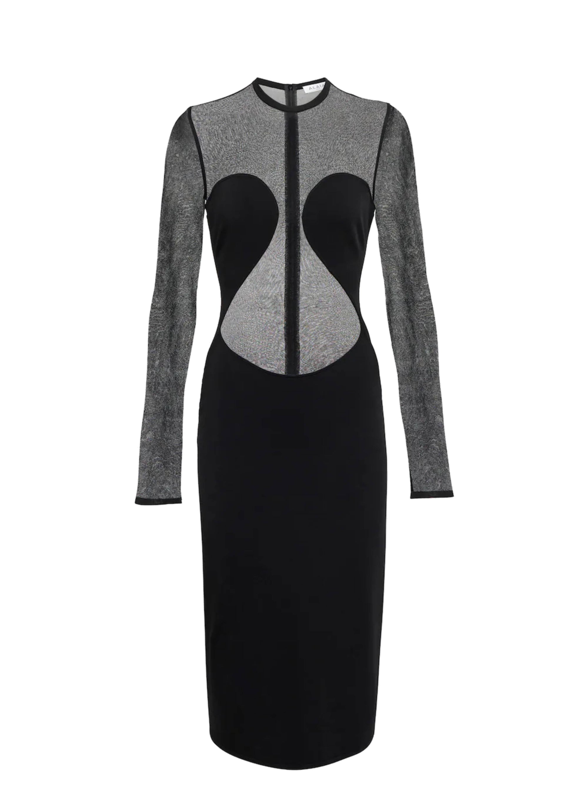 Sheer dress - Black Alaïa