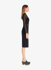 Sheer dress - Black Alaïa