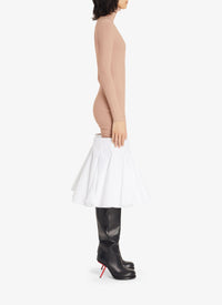 Robe Angie à zip - Nude Alaïa