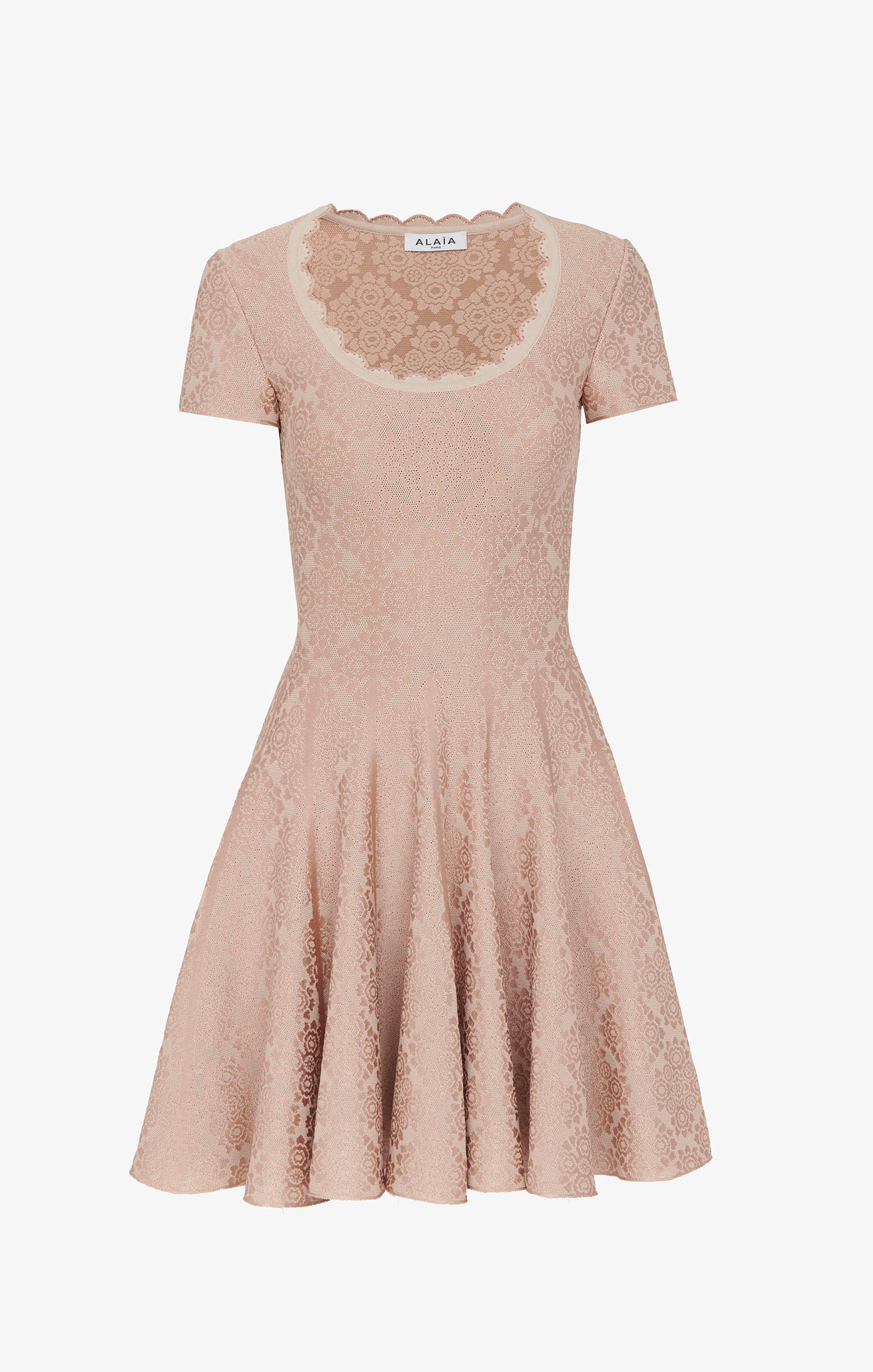 Robe patineuse Lingerie - Nude & Vieux Rose
