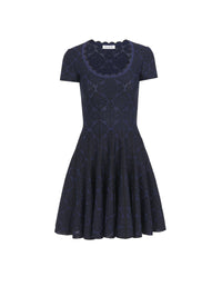 Robe patineuse Lingerie - Marine & Noir