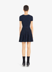 Robe patineuse Lingerie - Marine & Noir