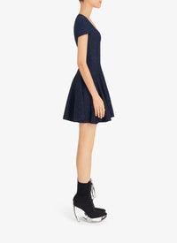 Robe patineuse Lingerie - Marine & Noir