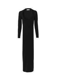 Fitted tube dress - Black Alaïa