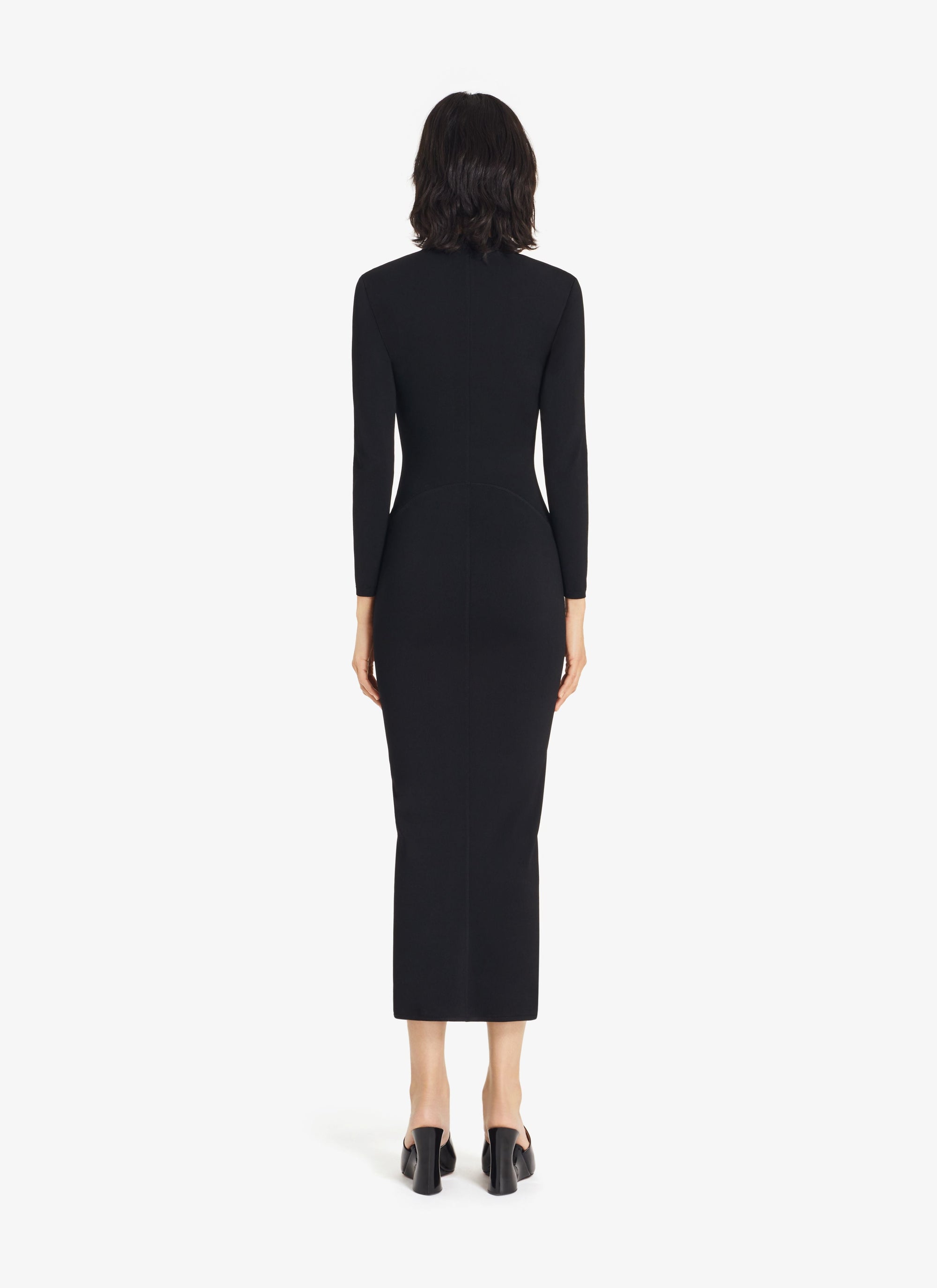 Fitted tube dress - Black Alaïa