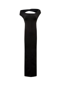 Robe double face en laine - Noir Alaïa