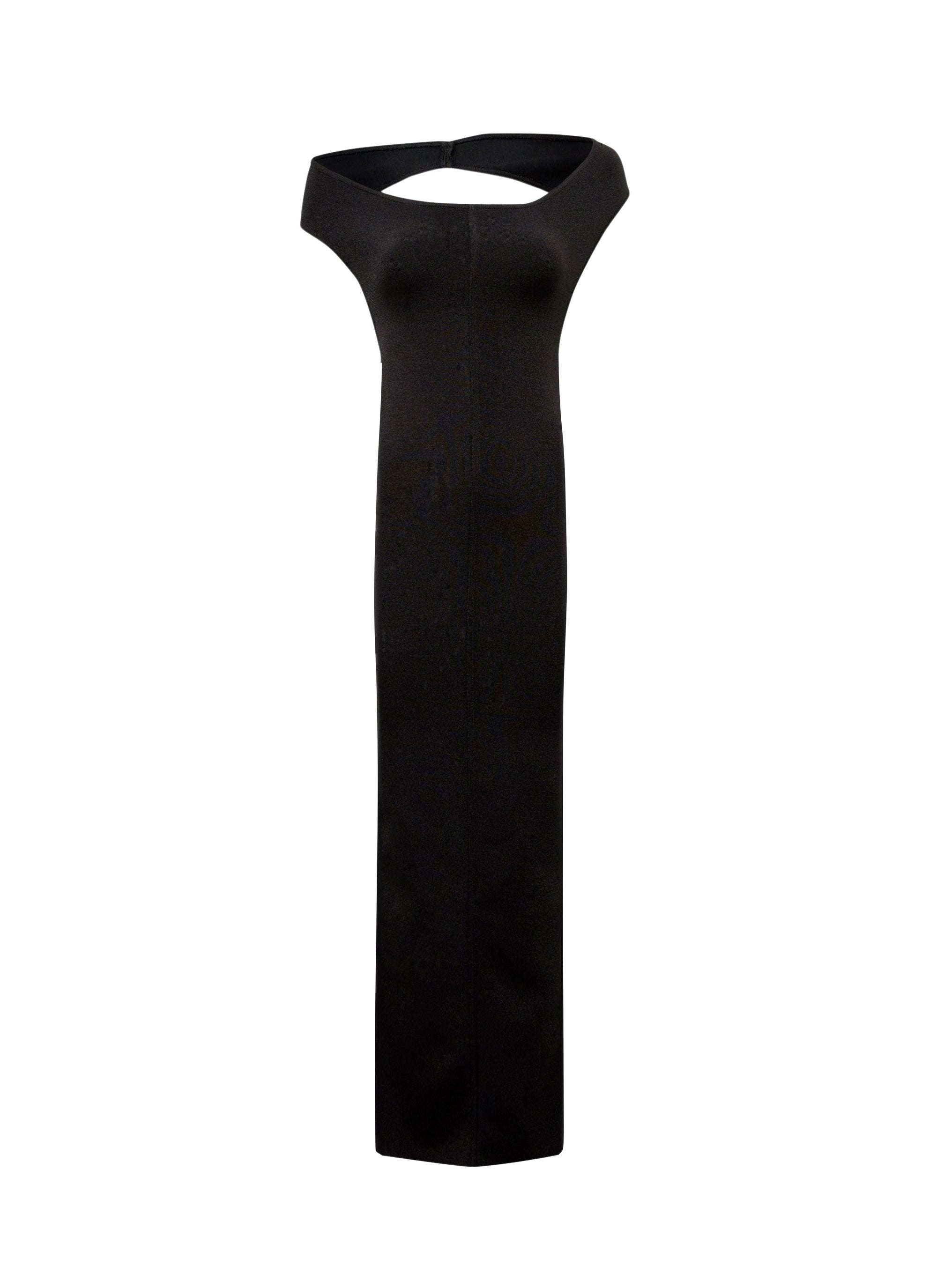 Robe double face en laine - Noir Alaïa