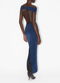 Robe double face en laine - Noir Alaïa