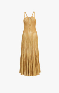 Lace dress - Gold