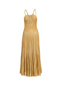 Lace dress - Gold