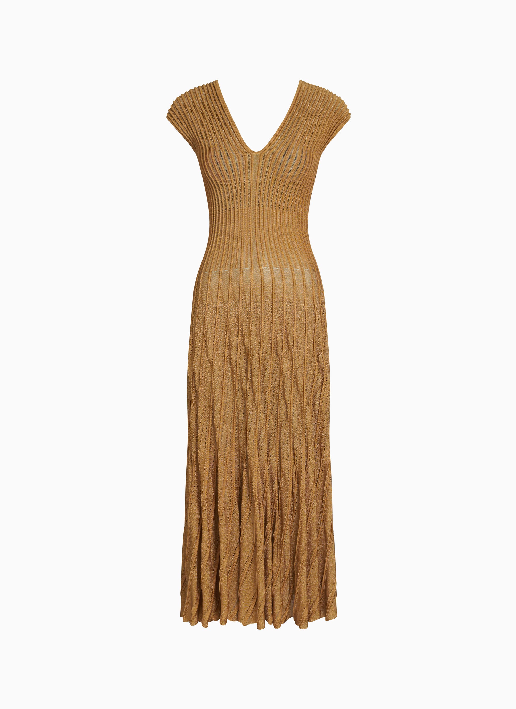 Lace dress - Gold