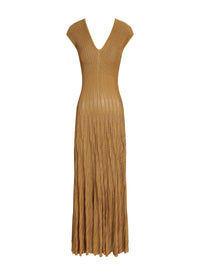 Lace dress - Gold