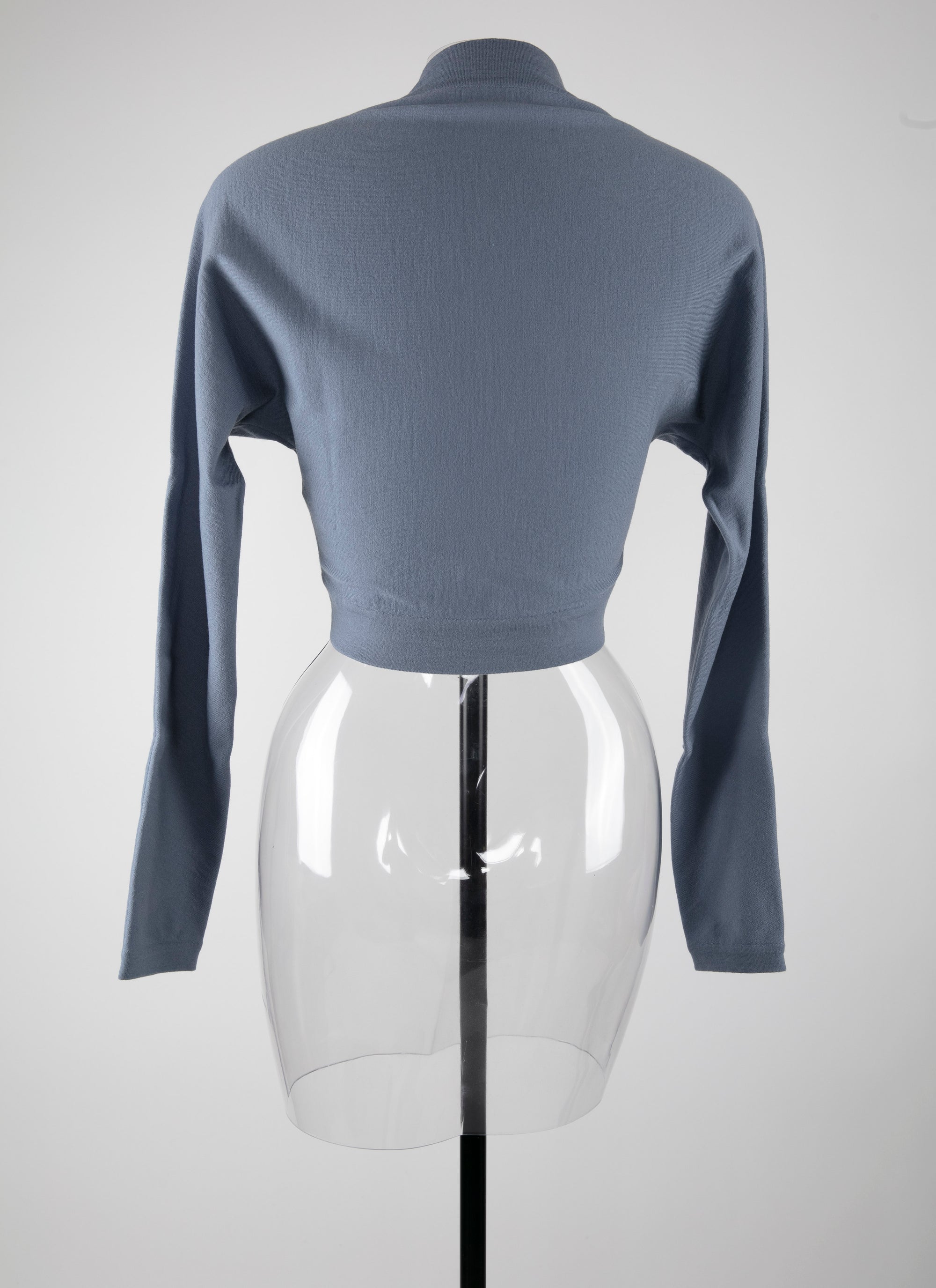 Bolero en laine - Bleu Russe