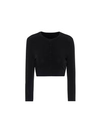 Cardigan court Angie - Noir