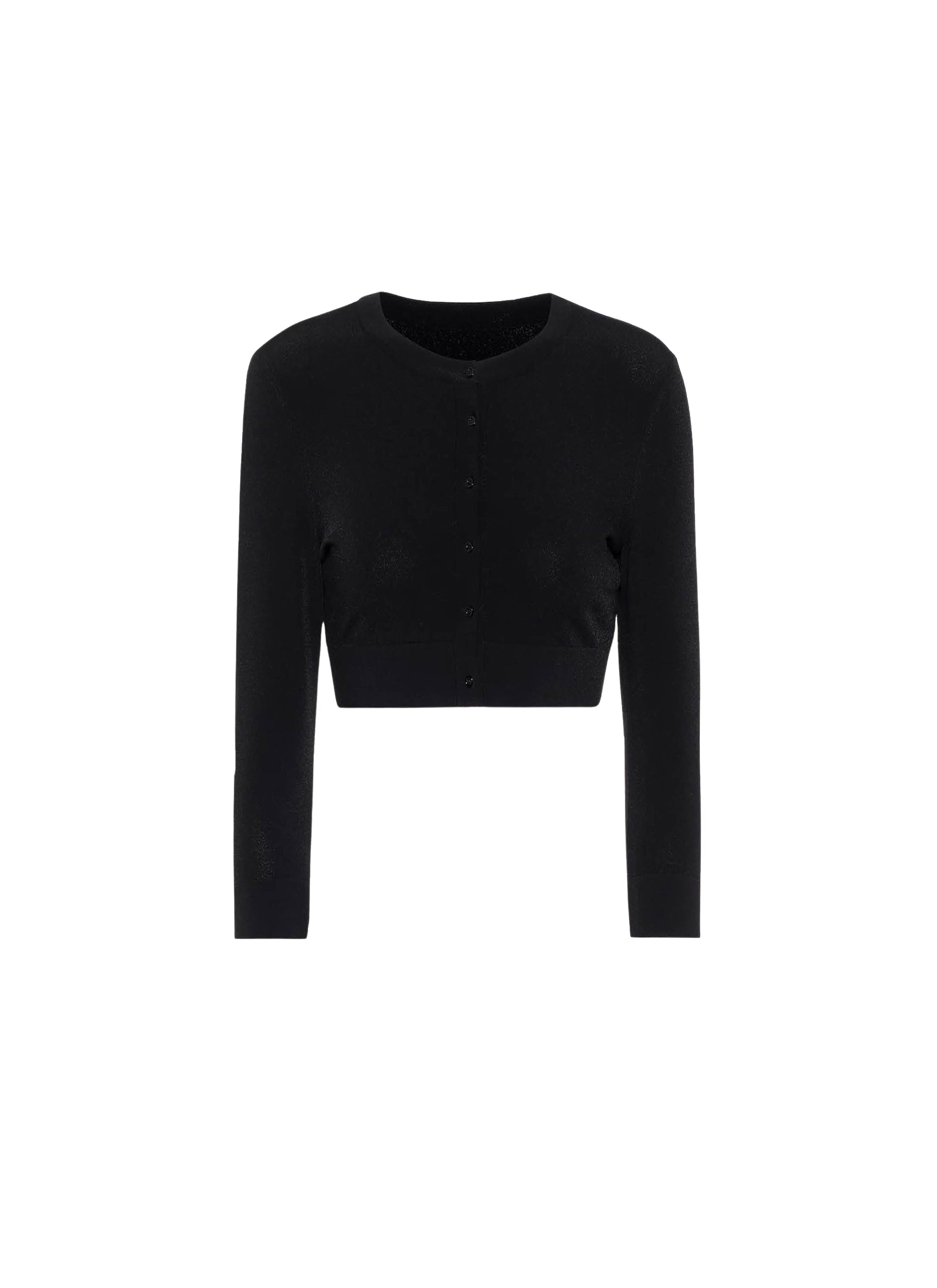 Cardigan court Angie - Noir