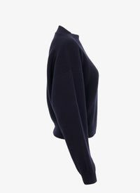 Pull large en cachemire feutré - Nuit