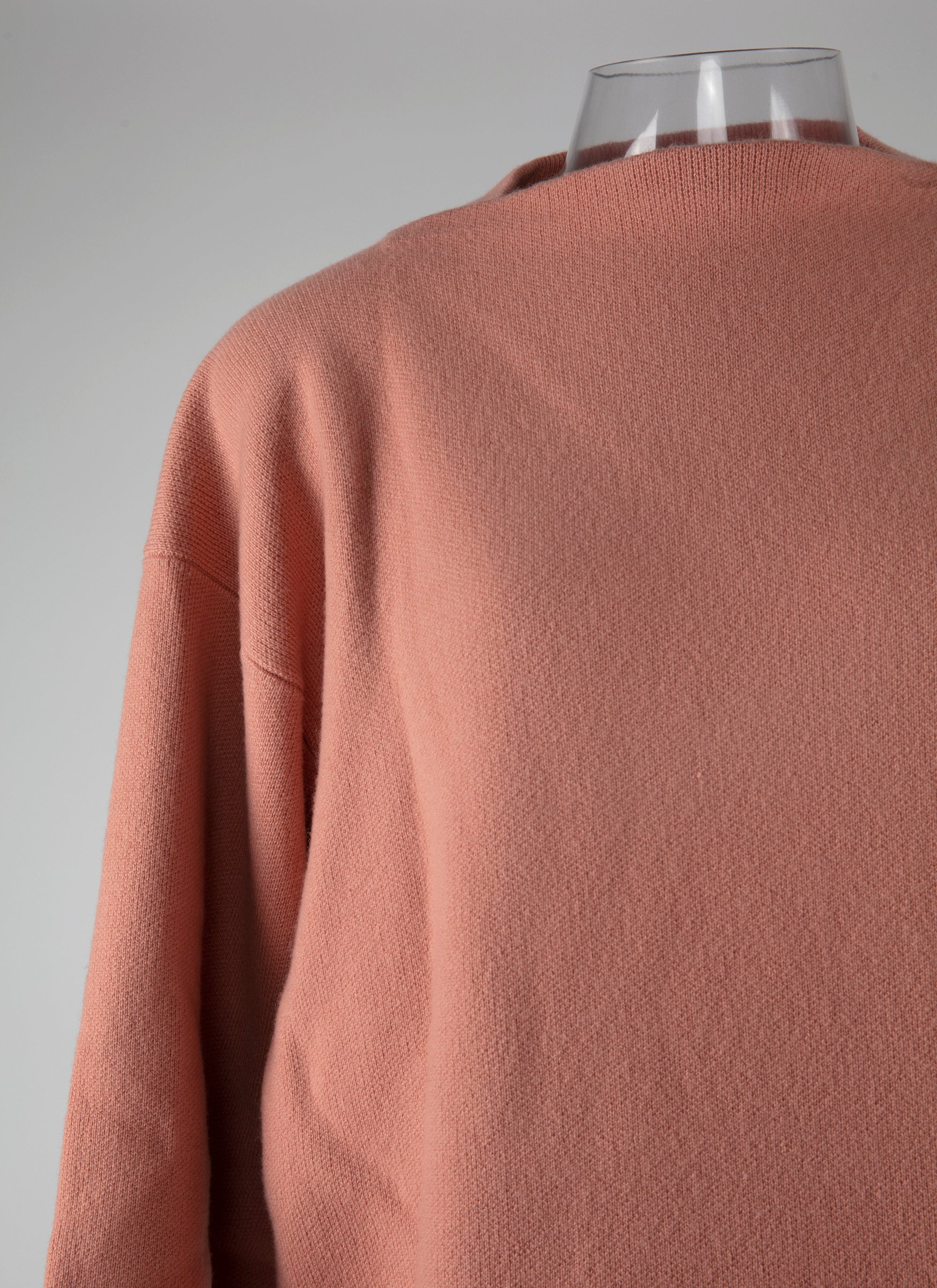 Short jumper in felted cashmere - Incarnate