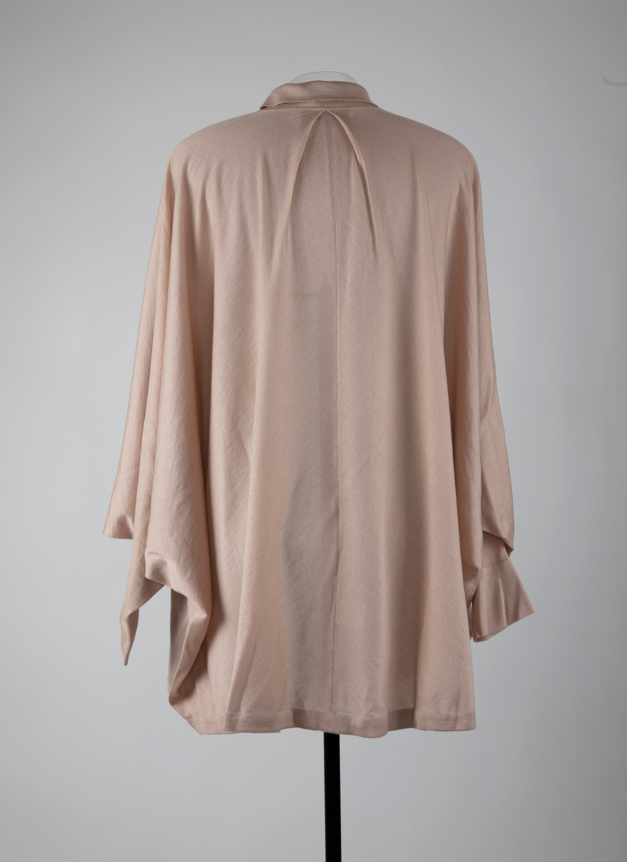 Wide cashmere shirt - Sand