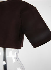 Knitted jumper - Chocolate