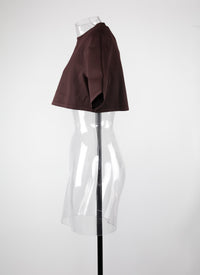 Knitted jumper - Chocolate