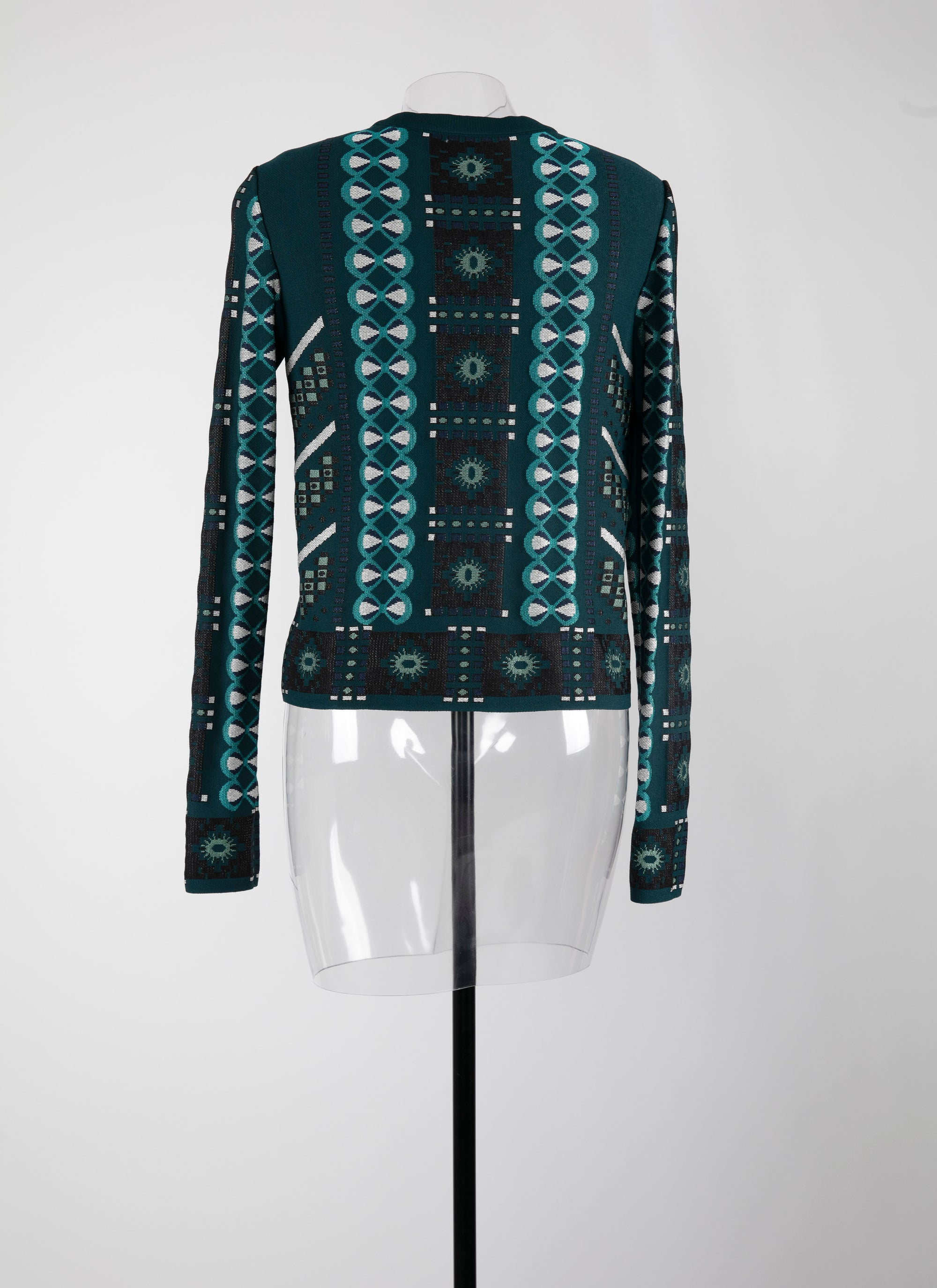 Cardigan à manches longues - Petrole & Bleu