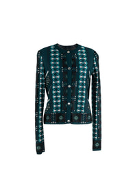 Cardigan à manches longues - Petrole & Bleu