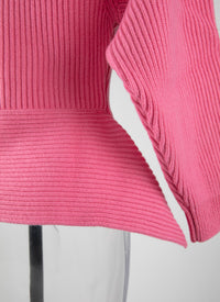 Long sleeve jumper in wool - Candy