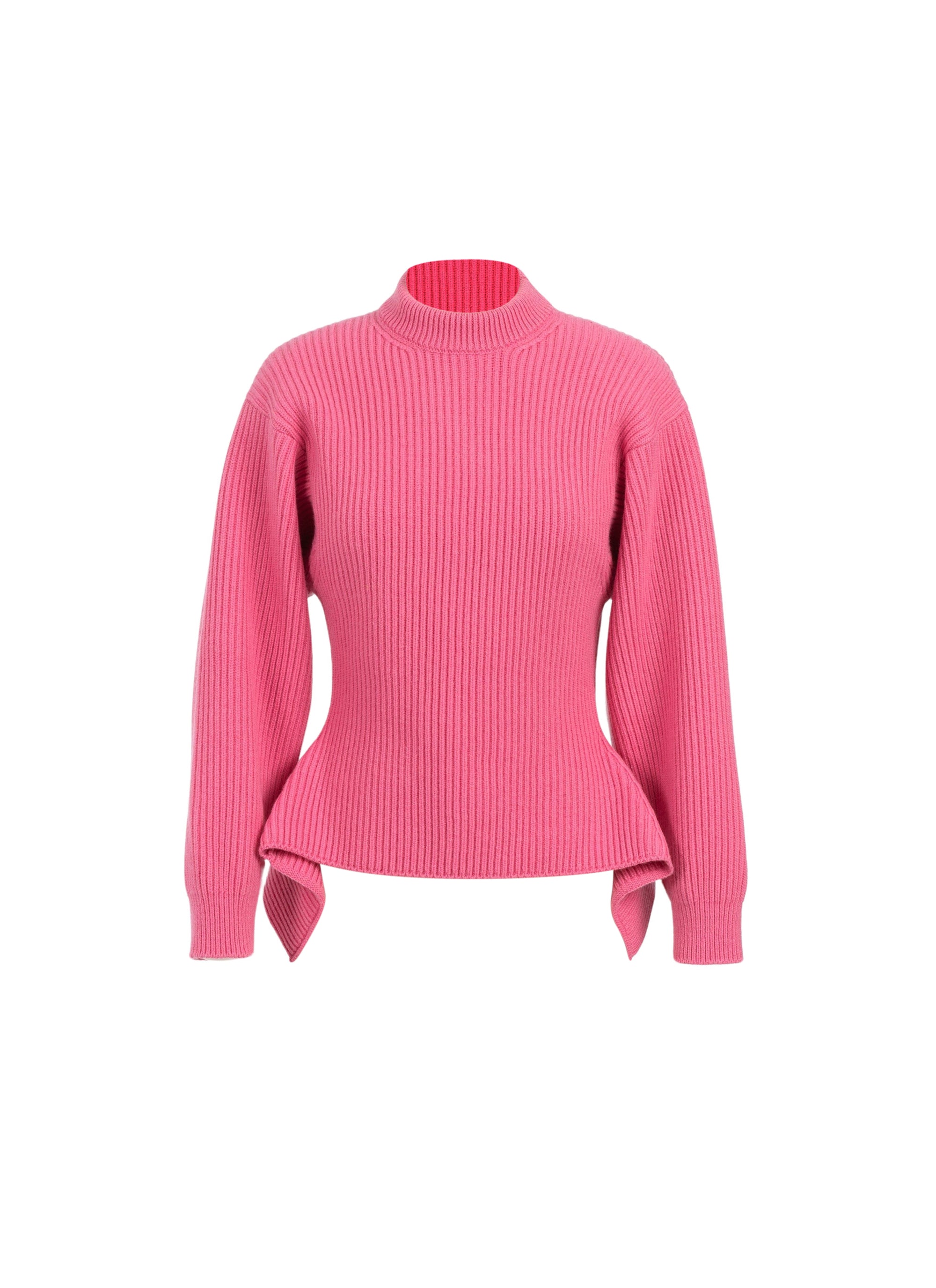 Long sleeve jumper in wool - Candy