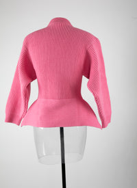 Long sleeve jumper in wool - Candy