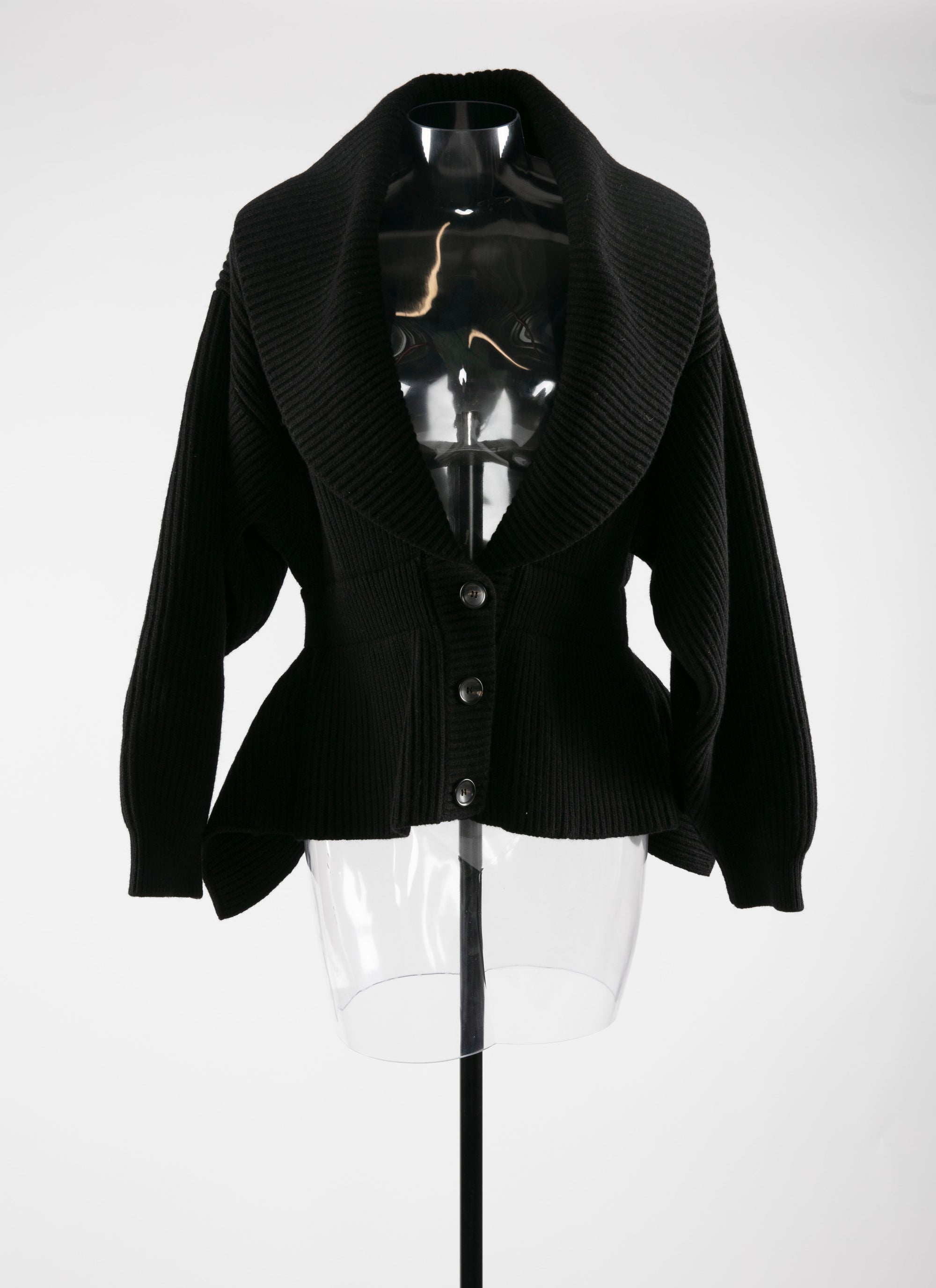 Cardigan en laine - Noir