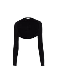 Bolero à manches longues - Noir
