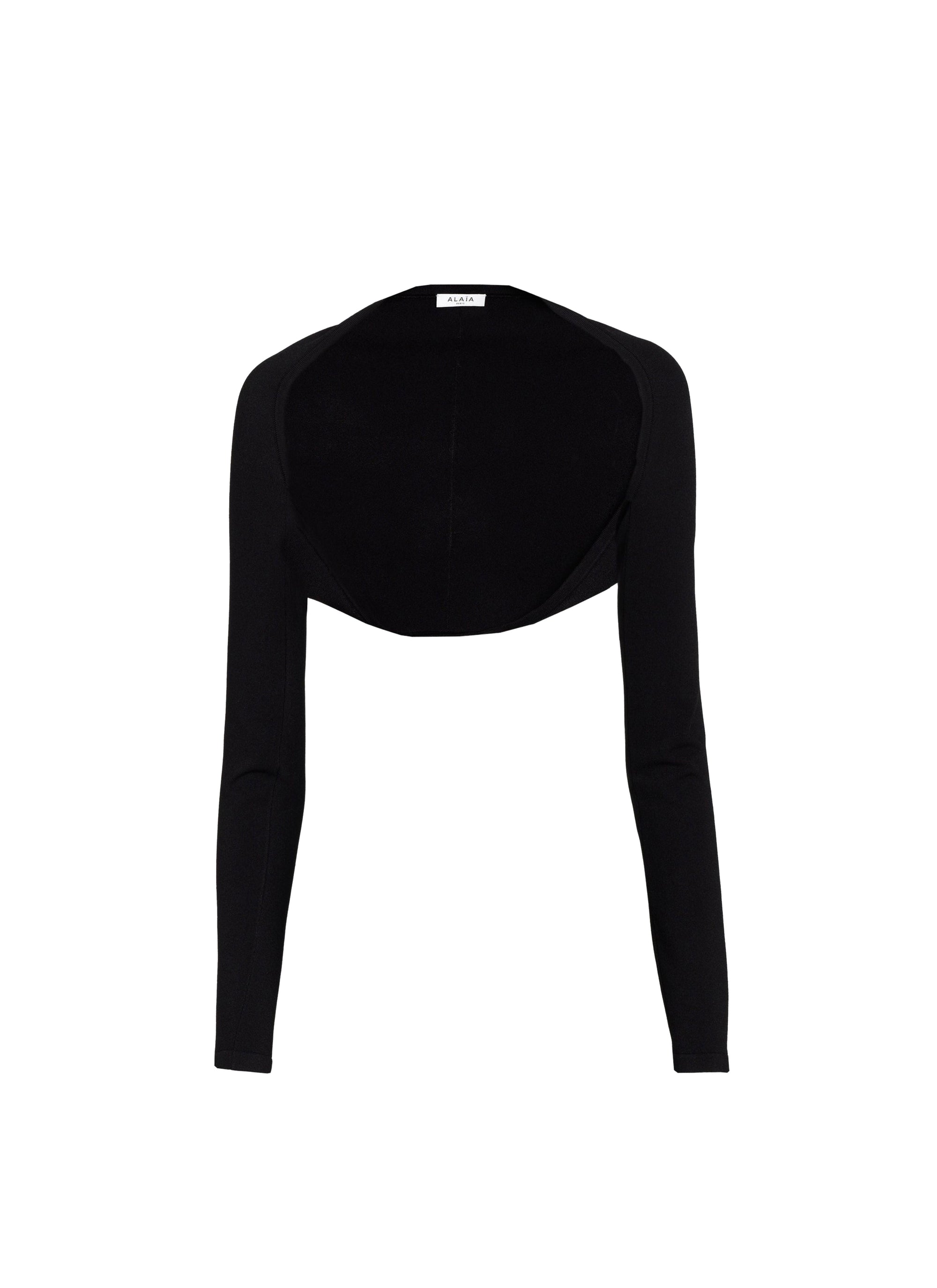 Bolero à manches longues - Noir