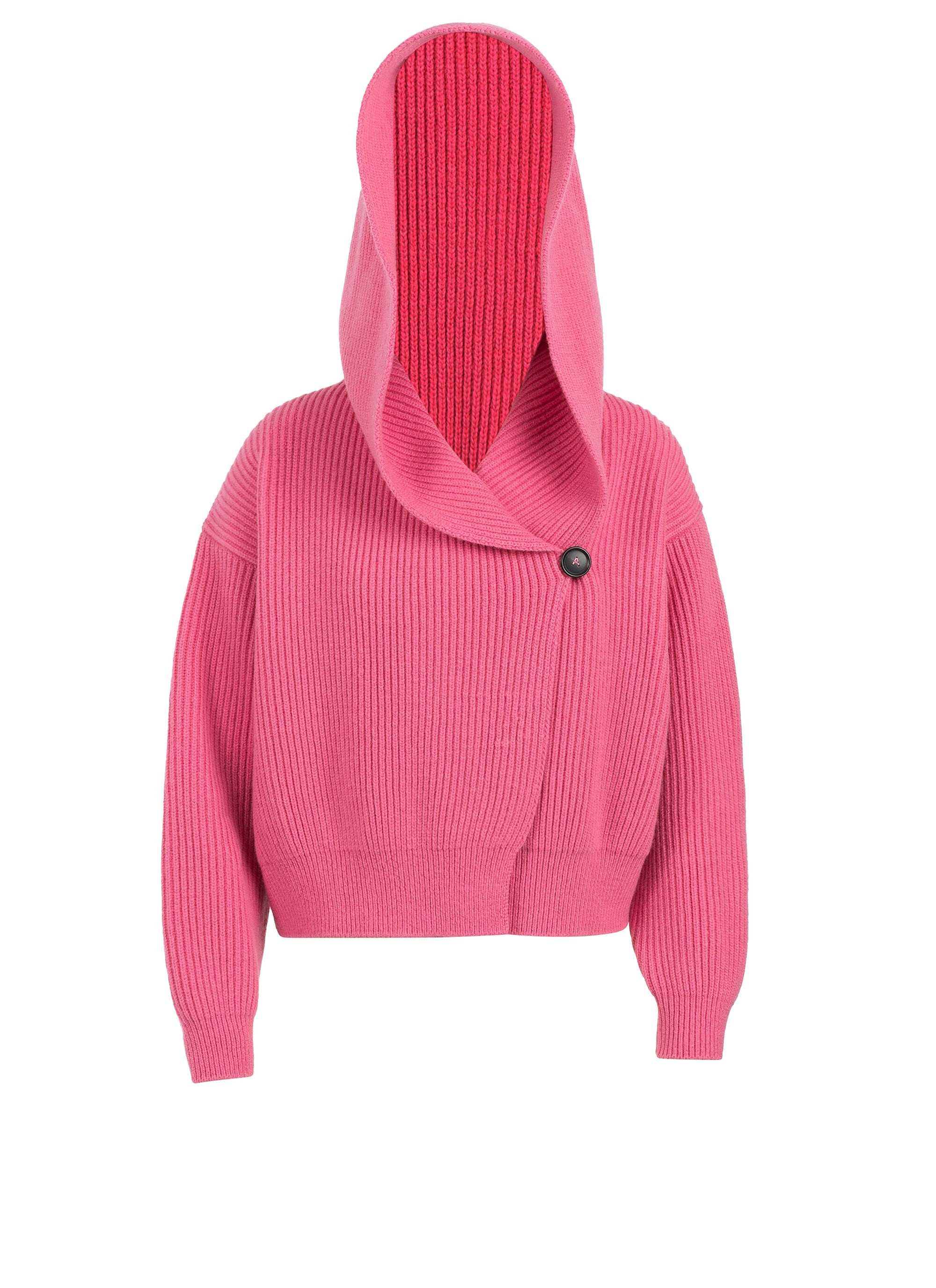 Long sleeve wool and cashmere cardigan - Candy