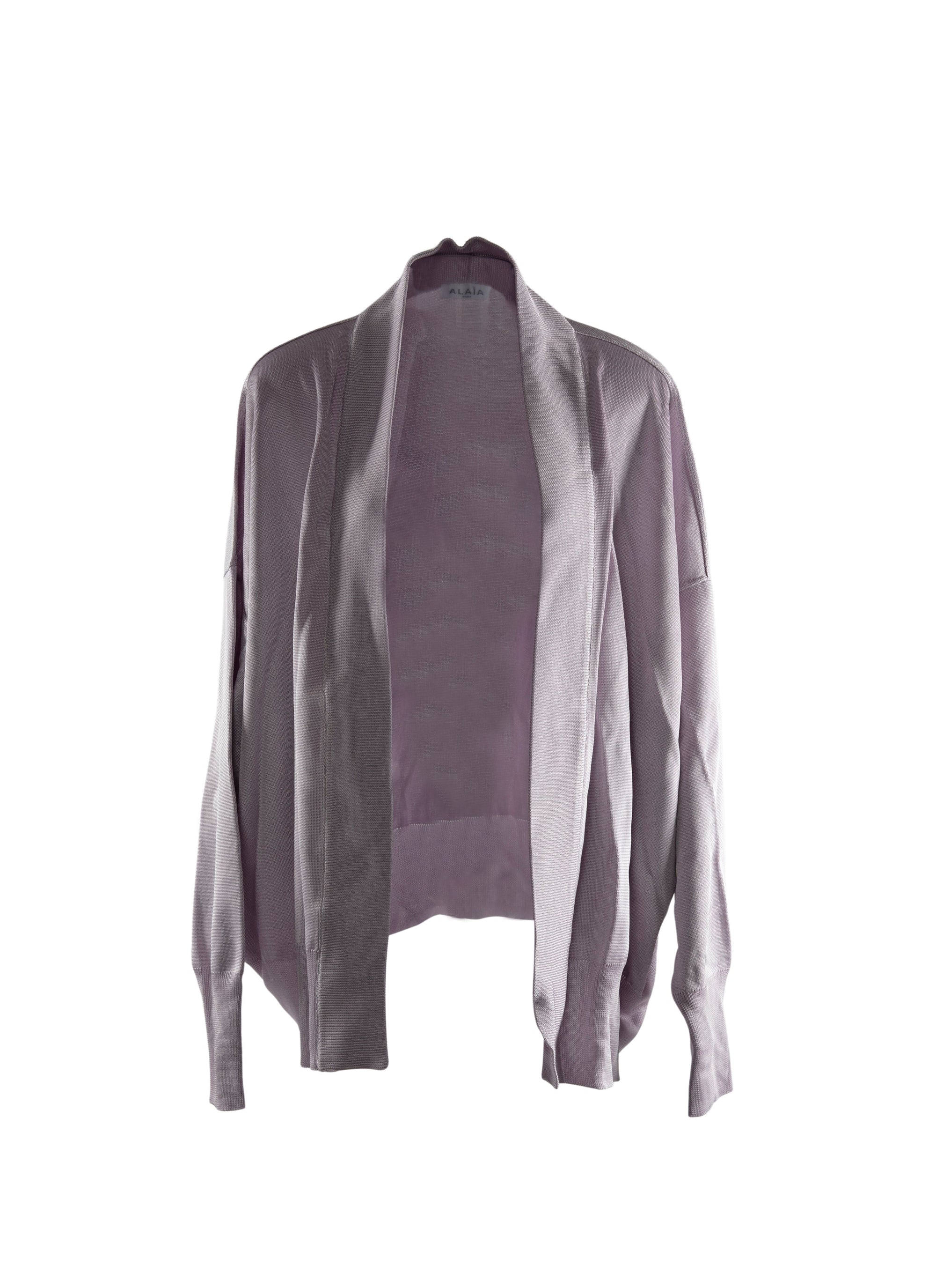 Large cardigan - Lilac