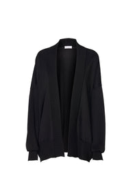 Cardigan à col large - Noir Alaïa