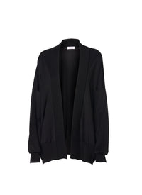 Cardigan large - Noir Alaia
