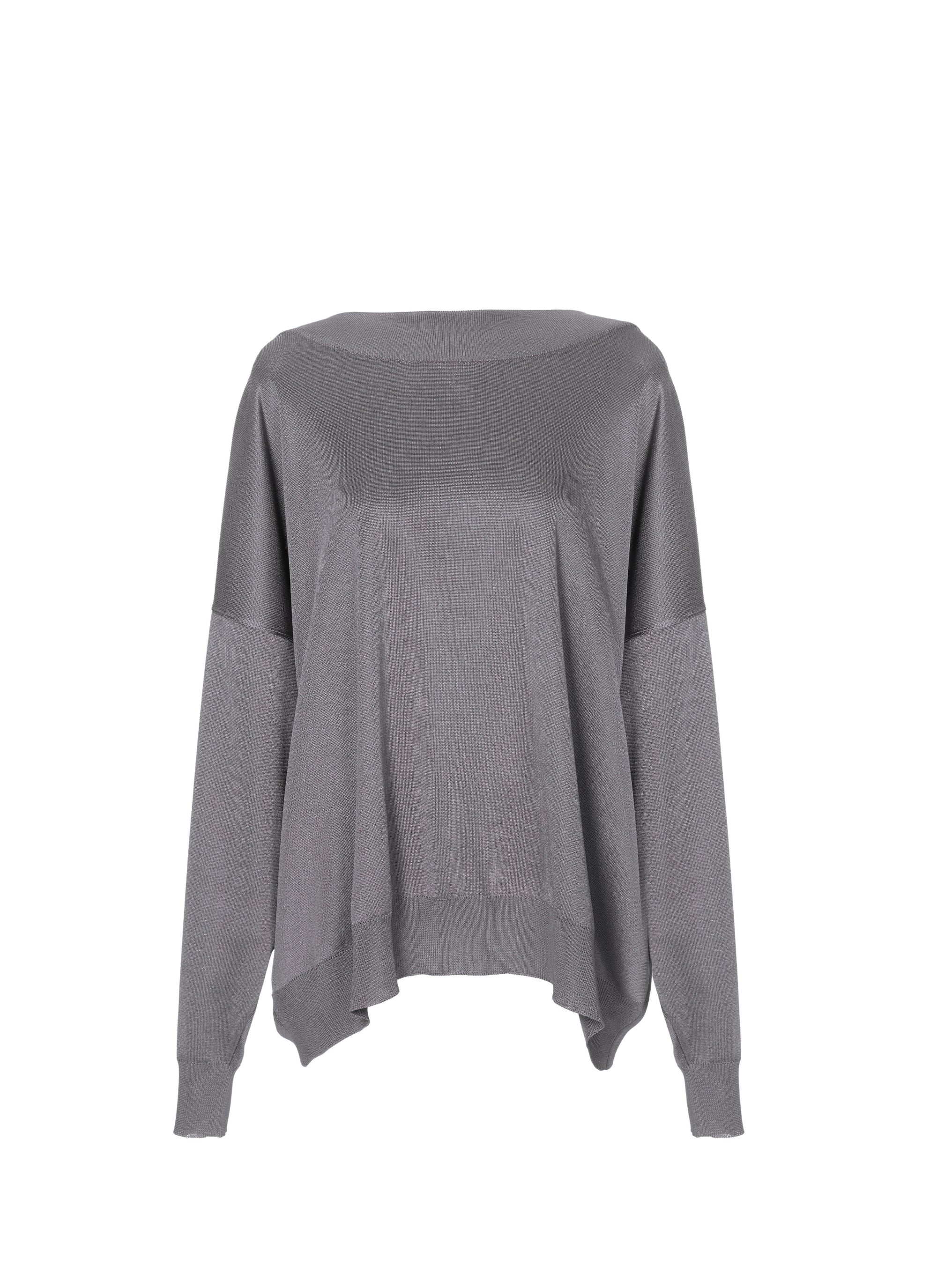 Long-sleeved jumper - Steel
