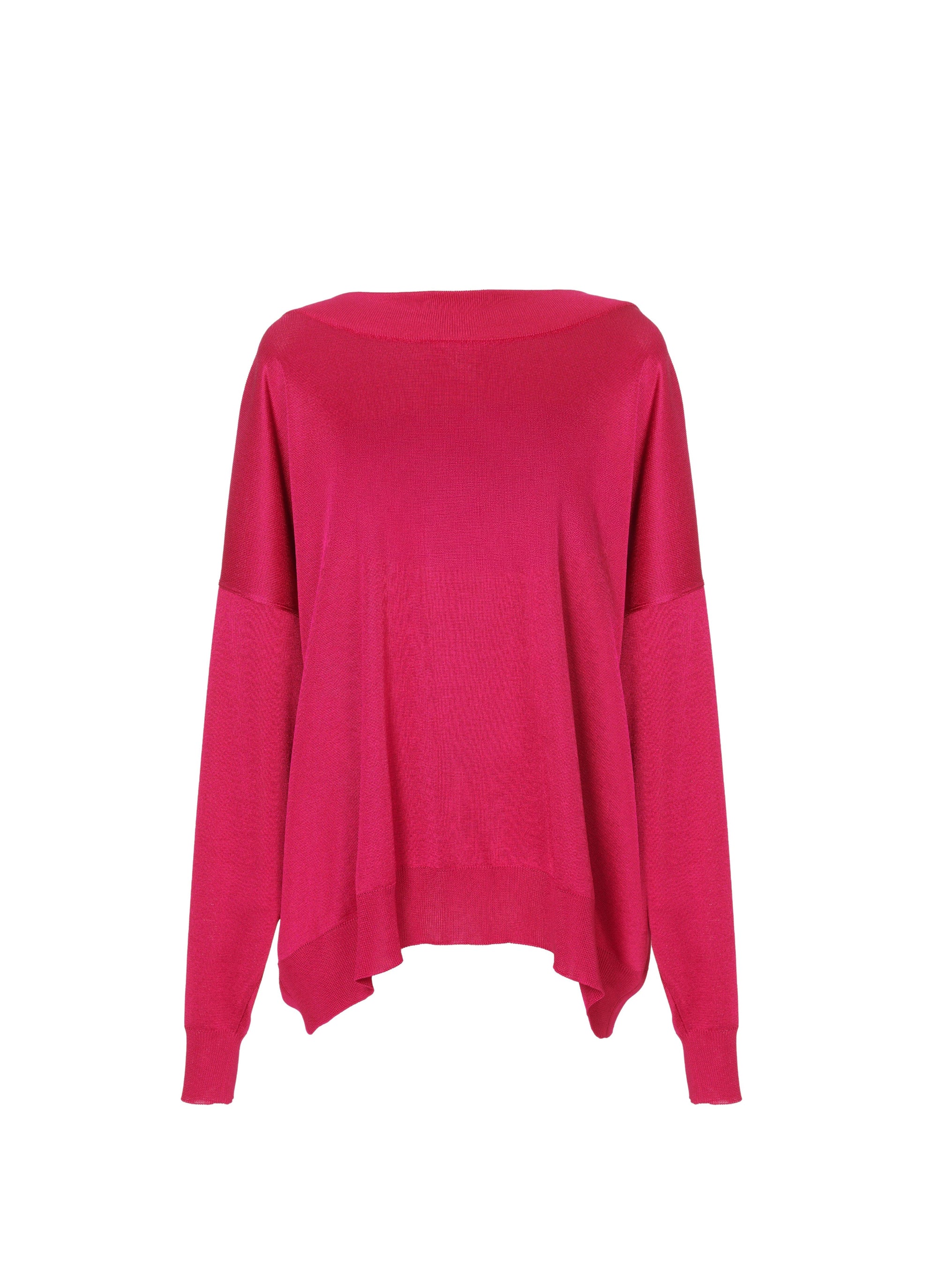 Pull grandes manches - Fuschia