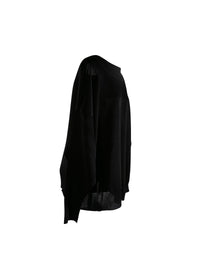 Pull grandes manches - Noir Alaïa