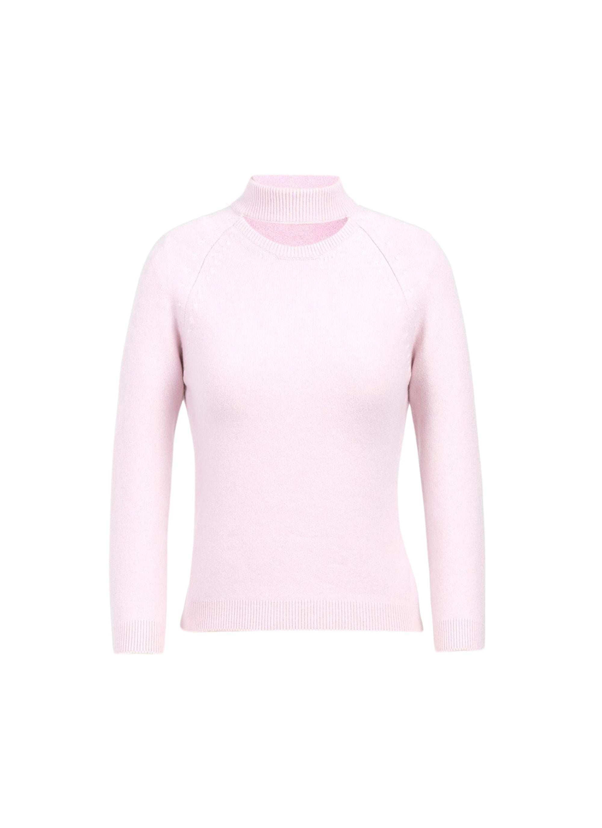 Oversized cashmere jumper - Pale Pink