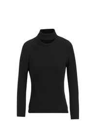 Oversized cashmere jumper - Alaia Black