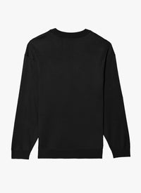 Pull classique brillant - Noir Alaïa