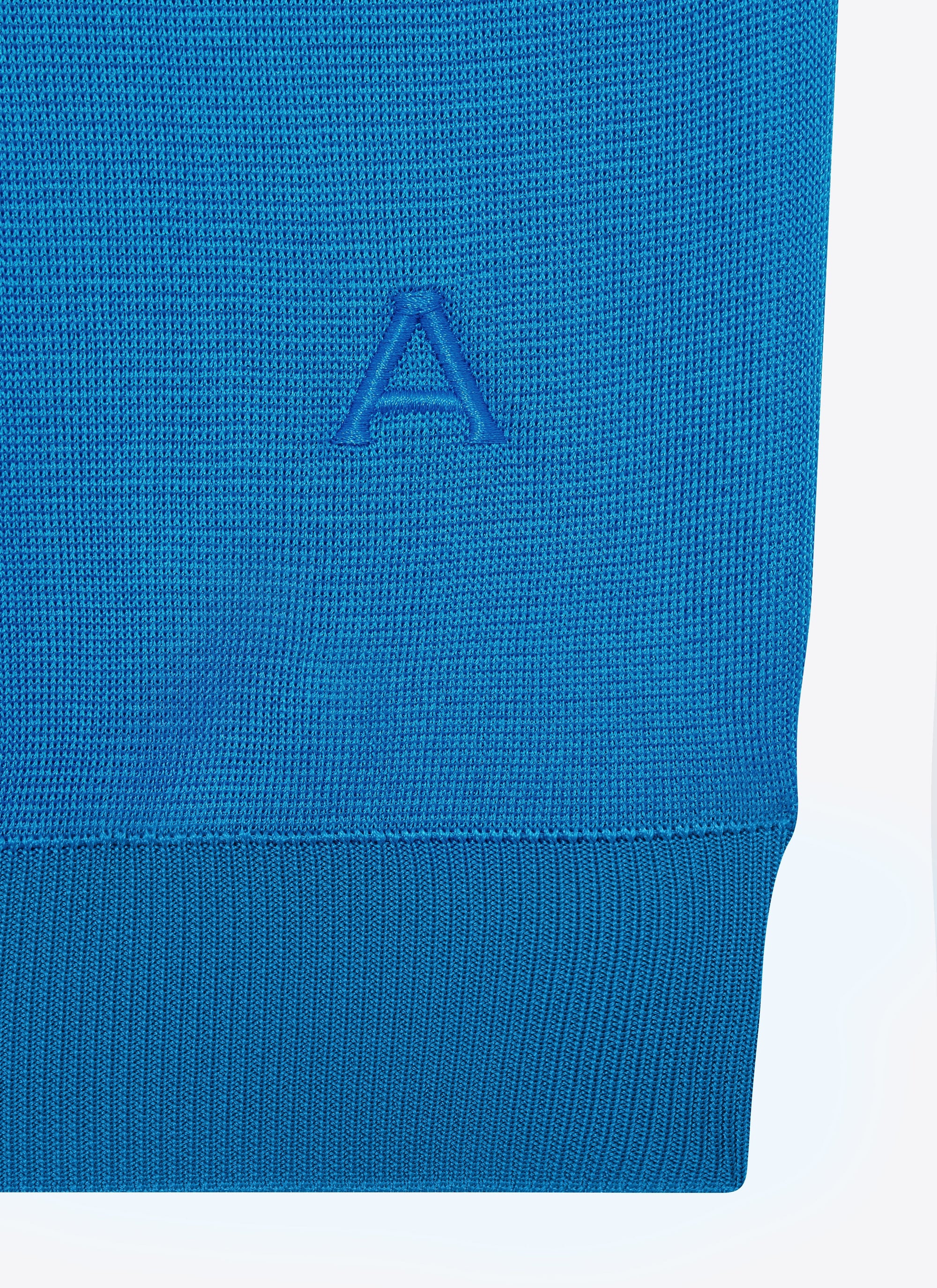 Sleeveless V-neck jumper - Blue