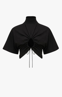 Wool ruffle jumper - Black Alaïa