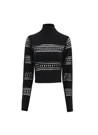 Vienna Wool Sweater - Black Alaïa